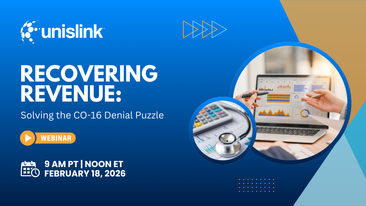 Webinar: Recovering Revenue – Solving the CO-16 Denial Puzzle
