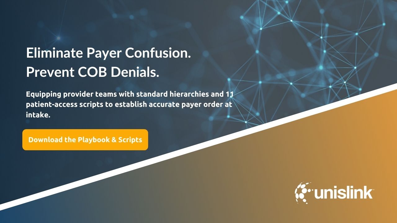 Coordination of Benefits Reference Guide & Structured Intake Scripts