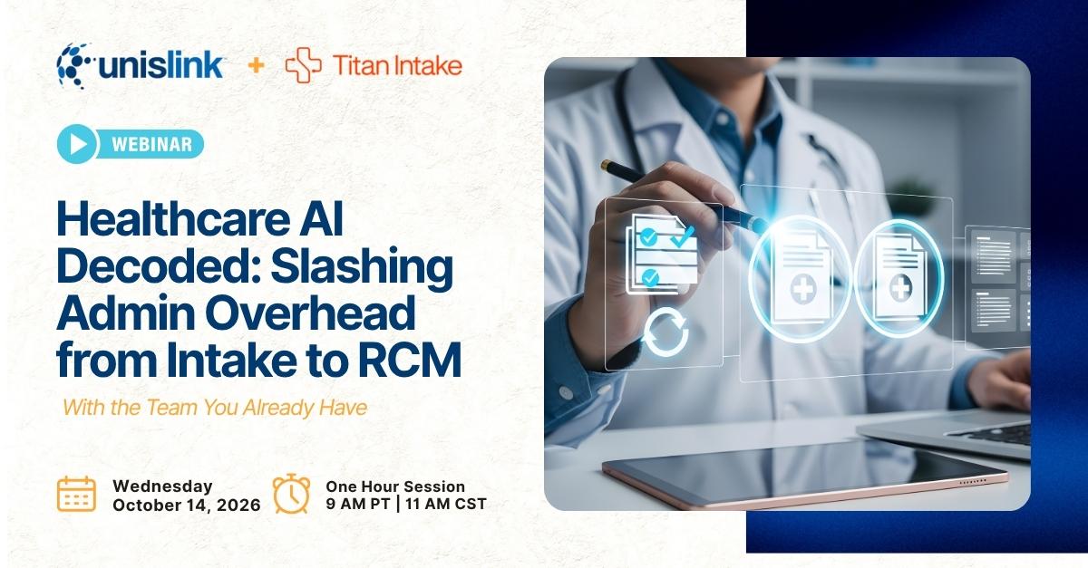 Healthcare AI Decoded: Slashing Admin Overhead from Intake to RCM